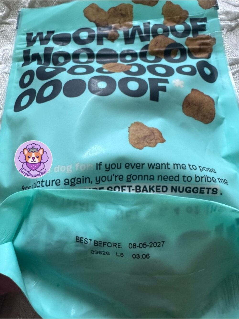 SEALED - Bark in the Belly Fish Recipe Dog Treats - No grain - Ex 08/2027